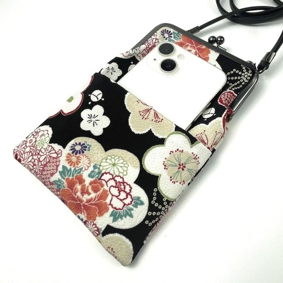Women\'s Crossbody Handbag Polyester Small Travel Purse with Kiss Lock main image 0